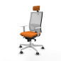 Sedia Ufficio con Poggiatesta Horna Piqueras y Crespo 4B026G2 Arancio