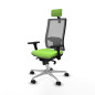 Sedia Ufficio con Poggiatesta Horna Piqueras y Crespo 3D086N2 Pistacchio