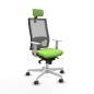 Sedia Ufficio con Poggiatesta Horna Piqueras y Crespo 4B026G2 Pistacchio