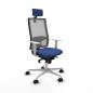 Sedia Ufficio con Poggiatesta Horna Piqueras y Crespo 4B086N2 Blu Marino