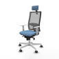 Sedia Ufficio con Poggiatesta Horna Piqueras y Crespo 4B026G2 Blu cielo