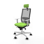 Sedia Ufficio con Poggiatesta Horna Piqueras y Crespo 4B026N2 Pistacchio
