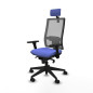 Sedia Ufficio con Poggiatesta Horna Piqueras y Crespo 3D066N2 Azzurro Chiaro