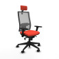 Sedia Ufficio con Poggiatesta Horna Piqueras y Crespo 3D066N2 Arancione scuro