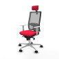 Sedia Ufficio con Poggiatesta Horna Piqueras y Crespo 4B086N2 Rosso