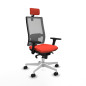 Sedia Ufficio con Poggiatesta Horna Piqueras y Crespo 3D026N2 Arancione scuro