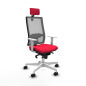 Sedia Ufficio con Poggiatesta Horna Piqueras y Crespo 4B026N2 Rosso