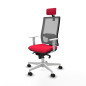 Sedia Ufficio con Poggiatesta Horna Piqueras y Crespo 4B026N2 Rosso