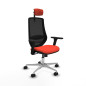 Sedia Ufficio con Poggiatesta Mardos Piqueras y Crespo D086N2W Arancione scuro