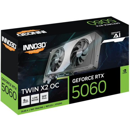 Scheda Grafica INNO3D N50602-08D7X-195070N GEFORCE RTX 5060 8 GB