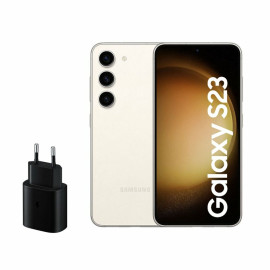 Smartphone Samsung Galaxy S23 Bianco 6,1" Crema 128 GB Octa Core 8 GB RAM