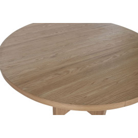 Tavolo da Pranzo Home ESPRIT Naturale legno di rovere 152 x 152 x 78 cm