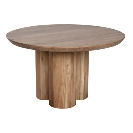 Tavolino da Caffè Home ESPRIT Marrone Naturale Legno di acacia 80 x 80 x 45 cm
