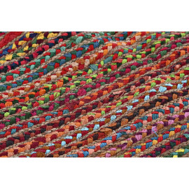 Tappeto DKD Home Decor Cotone Multicolore Iuta (200 x 290 x 1 cm)