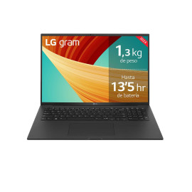 Laptop LG 17Z90R 17" 16 GB RAM 512 GB SSD Qwerty in Spagnolo i7-1360P