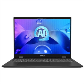 Laptop MSI Prestige 16 AI-081ES 16" Intel Core Ultra 7 155H 32 GB RAM 1 TB SSD Nvidia Geforce RTX 4060 Qwerty in Spagnolo