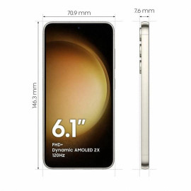 Smartphone Samsung SM-S911B 128 GB Crema 8 GB RAM