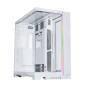 Case computer desktop ATX Lian-Li O11DEXL-W Bianco Multicolore