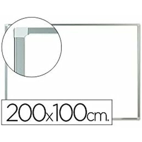Lavagna magnetica Q-Connect KF03580 Bianco Alluminio 200 x 100 cm