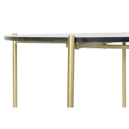 Tavolino da Caffè DKD Home Decor 81 x 81 x 44 cm Marmo Ferro