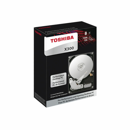 Hard Disk Toshiba HDWG11AUZSVA 10TB 3,5" 3,5" 10 TB 3,5"