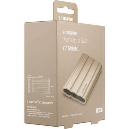 Hard Disk Esterno Samsung MU-PE2T0K 2 TB SSD