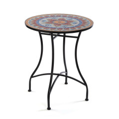 Tavolo con 2 sedie Versa Borneo 60 x 71 x 60 cm
