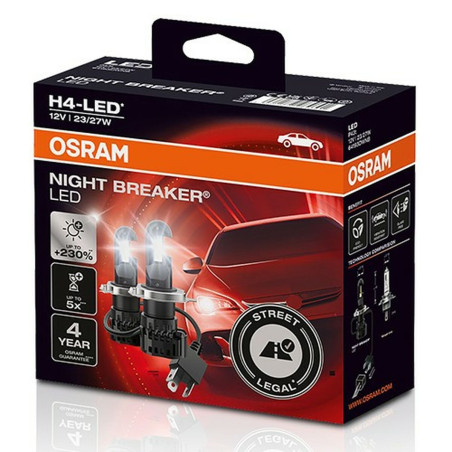 Lampadina per Auto Osram Nightbreaker CS4 H4 12 V LED (1 Unità)