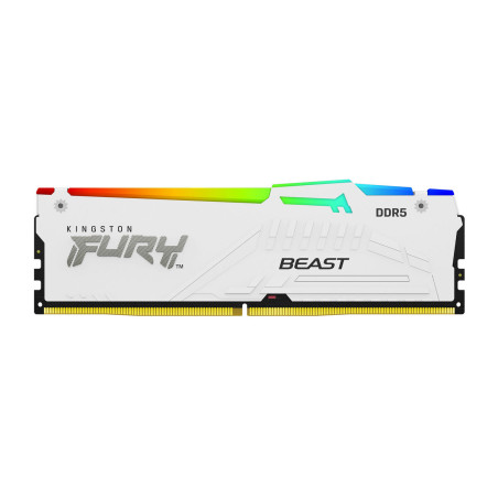 Memoria RAM Kingston FURY Beast White RGB  32 GB DDR5 cl32