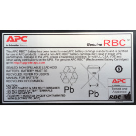 APC RBC55 batteria UPS Acido piombo...