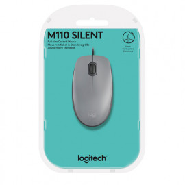 Logitech M110 Silent mouse Ambidestro...